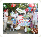 江戸川区葛西の金魚祭り2008 出店
